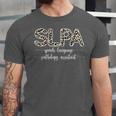 Speech Therapy Graduation For SLPA Therapist Unisex Jersey T-Shirt