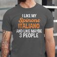 Spinone Italiano Dog Introvert Bracco Spinoso Fur Parent Unisex Jersey T-Shirt
