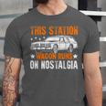This Station Wagon Runs On Nostalgia Wagon Unisex Jersey T-Shirt