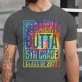 Straight Outta 5th Grade Class Of 2022 School Graduation Unisex Jersey T-Shirt