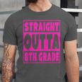 Straight Outta 8th Grade Graduation Eighth Grade T-Shirt Unisex Jersey T-Shirt