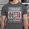 Straight Outta First Grade Graduation 1st GradeShirt Unisex Jersey T-Shirt