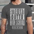Straight Outta High School s Graduation Unisex Jersey T-Shirt