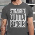 Straight Outta Pencils Shirt Kids Boy Girl School Graduation Unisex Jersey T-Shirt