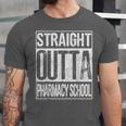Straight Outta Pharmacy School Shirt Graduation Unisex Jersey T-Shirt