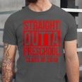 Straight Outta Preschool Graduation Class Of 2018 Unisex Jersey T-Shirt