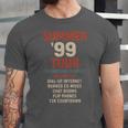 Summer 99 Tour Original Playlist Retro Nostalgia Unisex Jersey T-Shirt