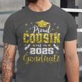 Super Proud Cousin Of 2025 Graduate Senior Graduation Family Unisex Jersey T-Shirt