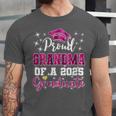 Super Proud Grandma Of 2025 Graduate Graduation Family Unisex Jersey T-Shirt