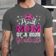 Super Proud Mom Of 2025 Graduate Senior Graduation Family Unisex Jersey T-Shirt
