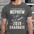 Super Proud Nephew Of A 2019 Graduate Shirt Graduation Unisex Jersey T-Shirt