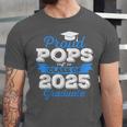 Super Proud Pops Of 2025 Graduate Senior Graduation Family Unisex Jersey T-Shirt