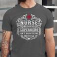 Superhero Nurse RN Graduation Thanks Shirt Unisex Jersey T-Shirt