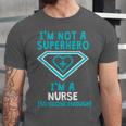 Superhero RN Nurse Shirt Graduation Unisex Jersey T-Shirt