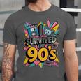 I Survived The 90s – Cute Retro Cartoon Nostalgia Unisex Jersey T-Shirt I Survived The 90s – Cute Retro Cartoon Nostalgia Unisex Jersey T-Shirt
