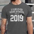 I Survived Home School Class Of 2019 Graduation t Shirt Unisex Jersey T-Shirt
