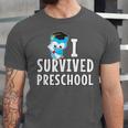 I Survived PreSchool Graduation Kids Owl Grad Shirt Unisex Jersey T-Shirt