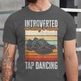Tap Dancing Introvert Teacher Tap Dancer Tap Dance Unisex Jersey T-Shirt