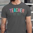 TEACHER Teacher Graduation Kindergarten Teacher 2022 Unisex Jersey T-Shirt