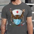 Tiger Nurse RN ER Nursing School Graduation Unisex Jersey T-Shirt