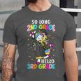 Unicorn So Long 2nd Grade Hello 3rd Grade Graduation Unisex Jersey T-Shirt