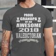 Valedictorian Scholar GrandpaShirt Graduation Speech Unisex Jersey T-Shirt