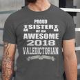 Valedictorian Scholar SisterShirt Graduation Speech Unisex Jersey T-Shirt