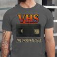 VHS Tape Nostalgia Old School Technology Humor Unisex Jersey T-Shirt