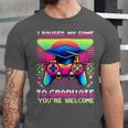Video Gamer Graduate Graduation Grad Gaming Unisex Jersey T-Shirt