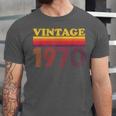 Vintage 1970 Retro Style 70's Born Nostalgia Vibes Birthday Unisex Jersey T-Shirt
