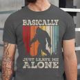 Vintage Basically Just Leave Me Alone Bigfoot Introverts Unisex Jersey T-Shirt Vintage Basically Just Leave Me Alone Bigfoot Introverts Unisex Jersey T-Shirt