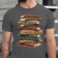 Vintage Books History Retro Book Lover Teacher Unisex Jersey T-Shirt Vintage Books History Retro Book Lover Teacher Unisex Jersey T-Shirt