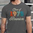 Vintage Class Of 1975 Reunion 50th Graduation Classmate Cool Unisex Jersey T-Shirt