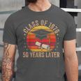 Vintage Class Of 1976 50 Years Later Reunion 50th Graduation Unisex Jersey T-Shirt