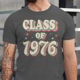 Vintage Class Of 1976 76 High School Graduation Unisex Jersey T-Shirt