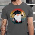 Vintage Graduation Gnome Unisex Jersey T-Shirt