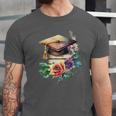 Vintage Hat High School College Graduate Graduation Unisex Jersey T-Shirt