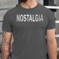 Vintage Nostalgia Distressed Retro Vibes Unisex Jersey T-Shirt