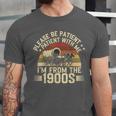 Vintage Please Be Patient With Me I'm From The 1900s Wagon Unisex Jersey T-Shirt
