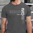 Vintage Senior Class Of 2023 Senior Graduation 2023 Unisex Jersey T-Shirt