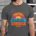 Vintage SENIOR SUNRISE 2026 Seniors Of Class Graduation Unisex Jersey T-Shirt