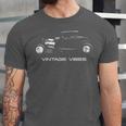 Vintage Vibes Automotive Nostalgia Classic Hotrod Car Unisex Jersey T-Shirt