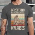Walrus Lover Introvert Walrus Unisex Jersey T-Shirt Walrus Lover Introvert Walrus Unisex Jersey T-Shirt