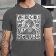 Weird Girls Club Vintage Linocut Retro Introvert Aesthetic Unisex Jersey T-Shirt Weird Girls Club Vintage Linocut Retro Introvert Aesthetic Unisex Jersey T-Shirt