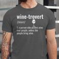 Wine-Trovert Wine Humor Definition Introvert Unisex Jersey T-Shirt Wine-Trovert Wine Humor Definition Introvert Unisex Jersey T-Shirt