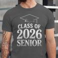 Women's Class Of 2026 Senior Graduation School College Unisex Jersey T-Shirt