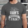 Women's Liam Personalized Name Sports Fan Birthday Graduation Unisex Jersey T-Shirt