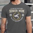 Wrestling Senior Mom The Final Match 2026 Graduation Unisex Jersey T-Shirt