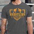 Wrestling Senior Night Wrestling Senior 2025 Graduation 17 Unisex Jersey T-Shirt