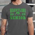 Wrestling Senior Night Wrestling Senior 2025 Graduation 32 Unisex Jersey T-Shirt